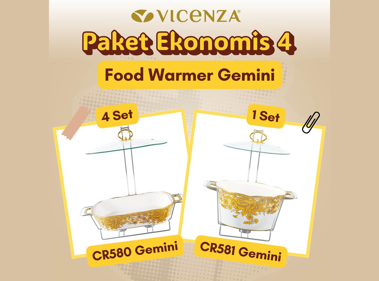 PAKET EKONOMIS FOODWARMER 4 GEMINI